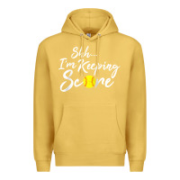 Antique Gold Scorekeeper Softball Team Scorebook Keeper Raglan Baseball Premium Hoodie - longCreatives