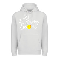 Dove Grey Scorekeeper Softball Team Scorebook Keeper Raglan Baseball Premium Hoodie - longCreatives