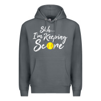 Rock Scorekeeper Softball Team Scorebook Keeper Raglan Baseball Premium Hoodie - longCreatives