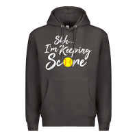 Smoke Scorekeeper Softball Team Scorebook Keeper Raglan Baseball Premium Hoodie - longCreatives