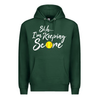 Sports Green Scorekeeper Softball Team Scorebook Keeper Raglan Baseball Premium Hoodie - longCreatives