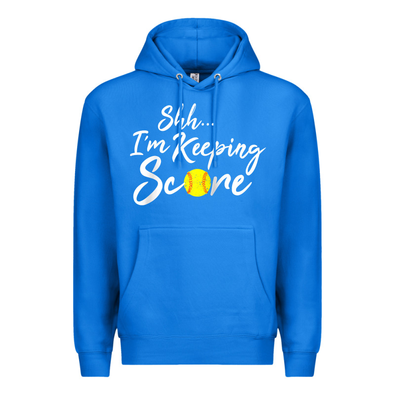Scorekeeper Softball Team Scorebook Keeper Raglan Baseball Premium Hoodie by longCreatives | Teevron