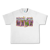 Lunar Rock Mardi gras mama with beads mother's day Urban Heavy Tee - HowdyJamesFarm