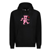 Black The Women Are Dancing Bear Smarter Premium Hoodie - longCreatives