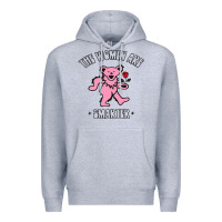 Heather Grey The Women Are Dancing Bear Smarter Premium Hoodie - longCreatives