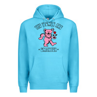 Ocean Blue The Women Are Dancing Bear Smarter Premium Hoodie - longCreatives