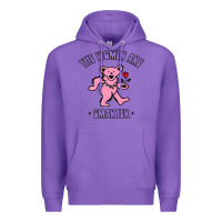 Purple The Women Are Dancing Bear Smarter Premium Hoodie - longCreatives