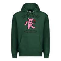 Sports Green The Women Are Dancing Bear Smarter Premium Hoodie - longCreatives