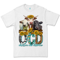 White Obsessive Cow Disorder with Cows Premium Tee - texasbilliewilder