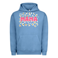 Pigment Pebble Blue mama Urban Hoodie - JahusDesignShop