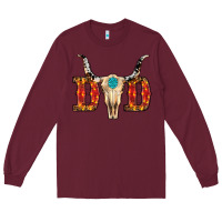 Burgundy christmas dad (1) Long Sleeve Tee - RanaPortraitStore