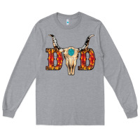 Heather Grey christmas dad (1) Long Sleeve Tee - RanaPortraitStore