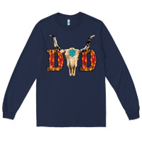 Navy christmas dad (1) Long Sleeve Tee - RanaPortraitStore