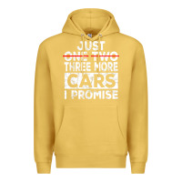 Antique Gold Just One More Car I Promise Mechanic Gift Car Lover Garage Premium Hoodie - longCreatives