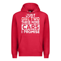 Cardinal Just One More Car I Promise Mechanic Gift Car Lover Garage Premium Hoodie - longCreatives