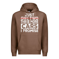 Chestnut Just One More Car I Promise Mechanic Gift Car Lover Garage Premium Hoodie - longCreatives