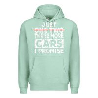 Seafoam Just One More Car I Promise Mechanic Gift Car Lover Garage Premium Hoodie - longCreatives