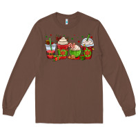 Chestnut christmas coffee cups Long Sleeve Tee - OliviaCreatesArt