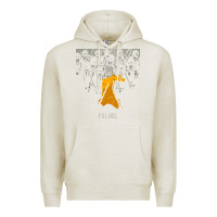 Oatmeal Heather kill bill Premium Hoodie - longCreatives