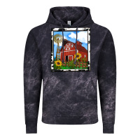 Cloud Black rustic western barn olivia Vintage Hoodie - OliviaCreatesArt