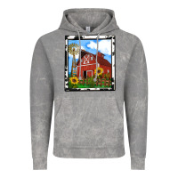 Cloud Rock rustic western barn olivia Vintage Hoodie - OliviaCreatesArt