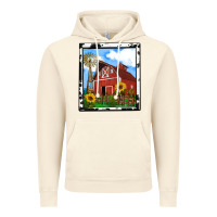 Vintage Artic rustic western barn olivia Vintage Hoodie - OliviaCreatesArt