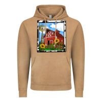 Vintage Camel rustic western barn olivia Vintage Hoodie - OliviaCreatesArt