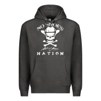Charcoal Heather kenny chesney, no shoes nation vintage Premium Hoodie - longCreatives