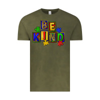 Vintage Olive Be kind Vintage Tee - CowGirlArtShop