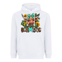 White just a little dramatic Heavyweight Hoodie - AdoDesignShop