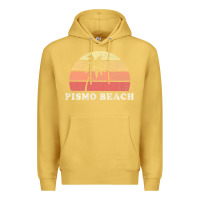 Antique Gold Pismo Beach CA Vintage 70s Retro Throwback Design Premium Hoodie - longCreatives