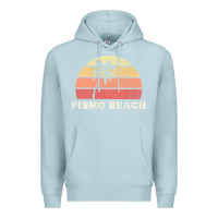 Blue Mist Pismo Beach CA Vintage 70s Retro Throwback Design Premium Hoodie - longCreatives