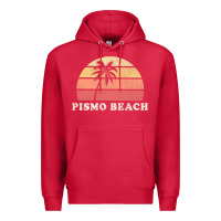 Cardinal Pismo Beach CA Vintage 70s Retro Throwback Design Premium Hoodie - longCreatives