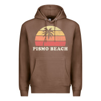 Chestnut Pismo Beach CA Vintage 70s Retro Throwback Design Premium Hoodie - longCreatives