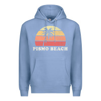 Colony Blue Pismo Beach CA Vintage 70s Retro Throwback Design Premium Hoodie - longCreatives