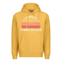 Mustard Pismo Beach CA Vintage 70s Retro Throwback Design Premium Hoodie - longCreatives