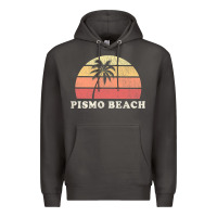 Smoke Pismo Beach CA Vintage 70s Retro Throwback Design Premium Hoodie - longCreatives