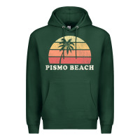 Pismo Beach Ca Vintage 70s Retro Throwback Design Premium Hoodie | Teevron