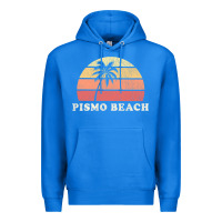 True Royal Pismo Beach CA Vintage 70s Retro Throwback Design Premium Hoodie - longCreatives