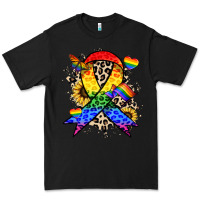 Black Pride ribbon Premium Tee - NancyCooperArtShop