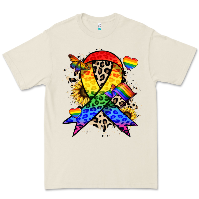Pride Ribbon Premium Tee by NancyCooperArtShop | Teevron