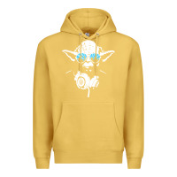 Antique Gold DJ Yoda Premium Hoodie - longCreatives