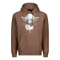 Chestnut DJ Yoda Premium Hoodie - longCreatives