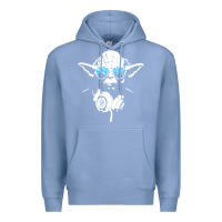 Colony Blue DJ Yoda Premium Hoodie - longCreatives