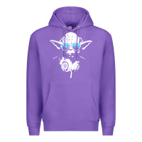 Purple DJ Yoda Premium Hoodie - longCreatives
