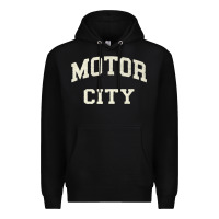 Black Classic Motor City Detroit Varsity Premium Hoodie - longCreatives