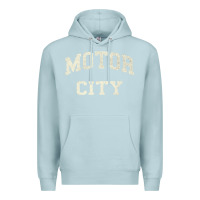 Blue Mist Classic Motor City Detroit Varsity Premium Hoodie - longCreatives