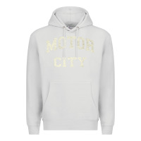 Dove Grey Classic Motor City Detroit Varsity Premium Hoodie - longCreatives