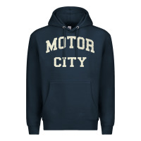 Navy Classic Motor City Detroit Varsity Premium Hoodie - longCreatives