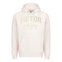 Pale Pink Classic Motor City Detroit Varsity Premium Hoodie - longCreatives